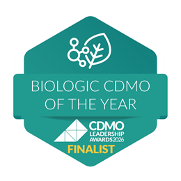 Biologic CDMO of the Year badge