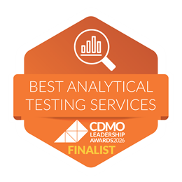 Best Analytical Testing Services badge