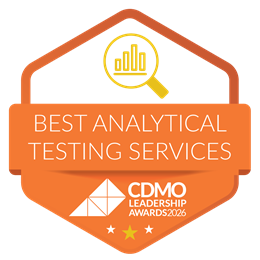 Best Analytical Testing Services badge